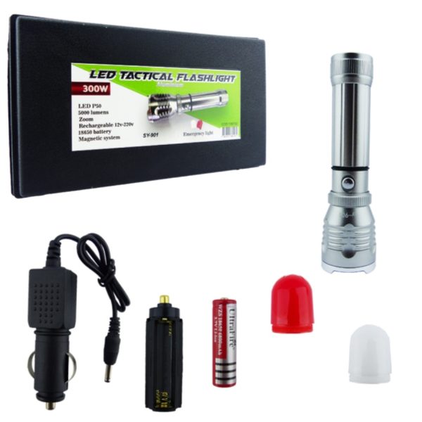 LINTERNA LED TACTICA 300WW 139732