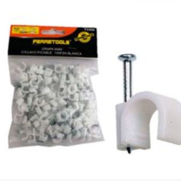 GRAPA CON CLAVO 6MM 70UND