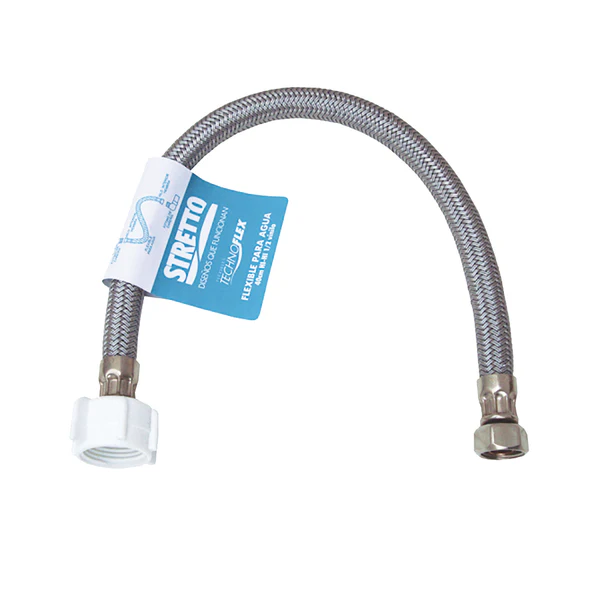 FLEXIBLE VINILO LLAVE ANGULAR HI 3/8X15/16 35 CMS