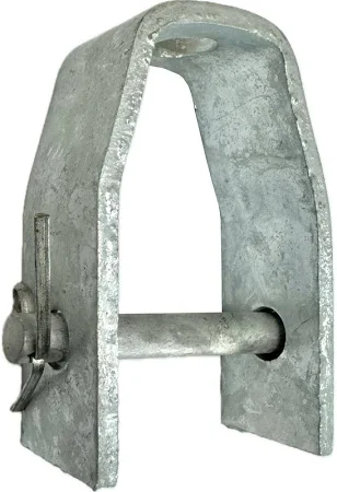 SOPORTE REMATE GALVANIZADO 1 VIA MEDIANO 57X54