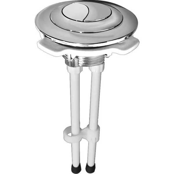 BOTONERA SUPERIOR REDONDA DUAL UNIVERSAL PARA ESTANQUE BAÑO